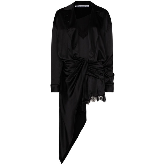 🔥Alexander Wang Twist-front silk mini dress🔥 - Picture 6 of 8
